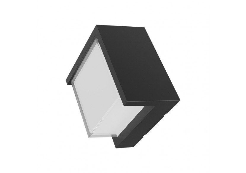 Applique murale LED 160mm Noire, 1450 lm, Blanc Chaud - BG38-01101 - Braytron