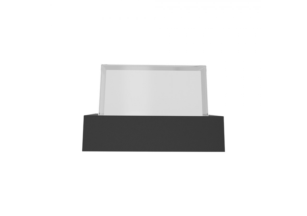 Applique murale LED 160mm Noire, 1450 lm, Blanc Chaud - BG38-01301 - Braytron