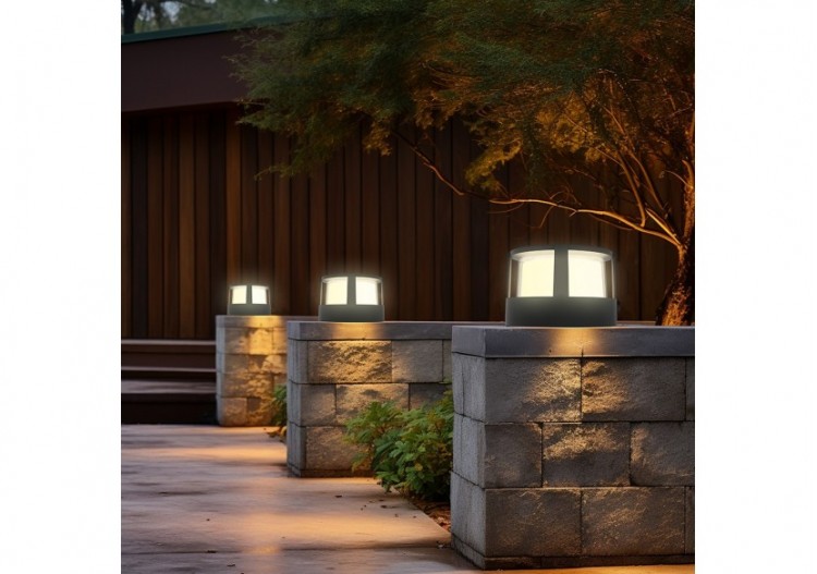 Applique murale LED Noire, 1450 lm - BG38-01481 - Braytron 2