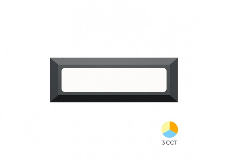 Éclairage mural LED 230mm Gris, 180 lm - BG38-01882 - Braytron