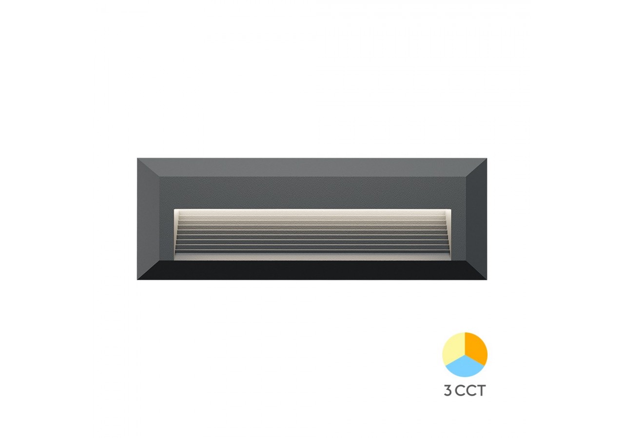 Éclairage mural LED 230mm Gris, 180 lm - BG38-01982 - Braytron