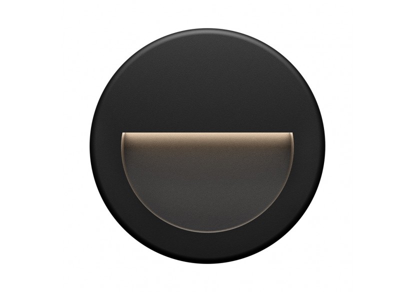 Éclairage mural LED 85mm Noir, 240 lm, Blanc Chaud - BG38-02001 - Braytron