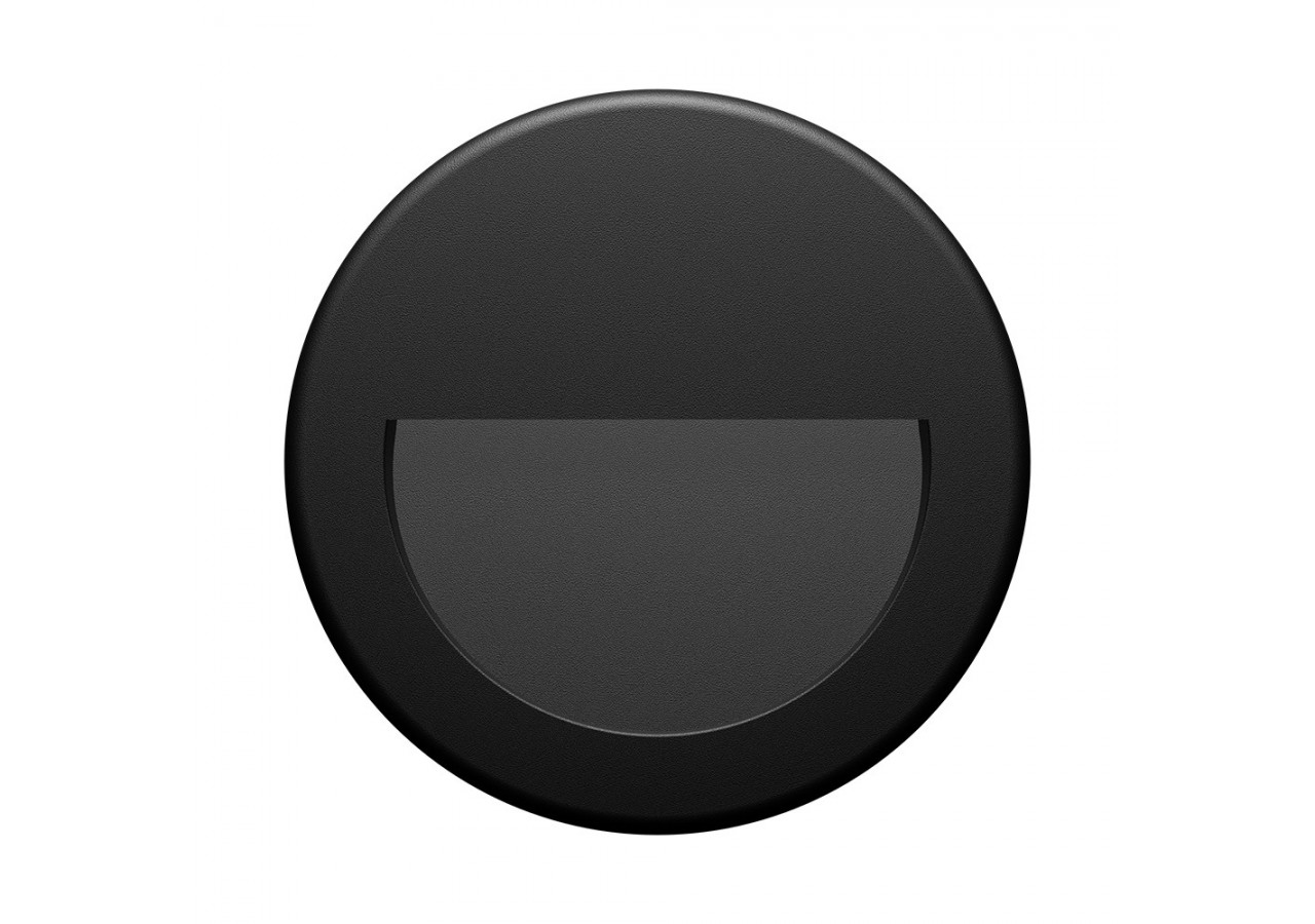 Éclairage mural LED 85mm Noir, 240 lm, Blanc Chaud - BG38-02001 - Braytron