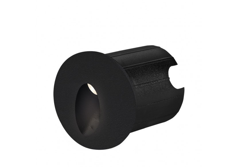 Éclairage mural LED 48mm Noir, 240 lm, Blanc Chaud - BG38-02201 - Braytron