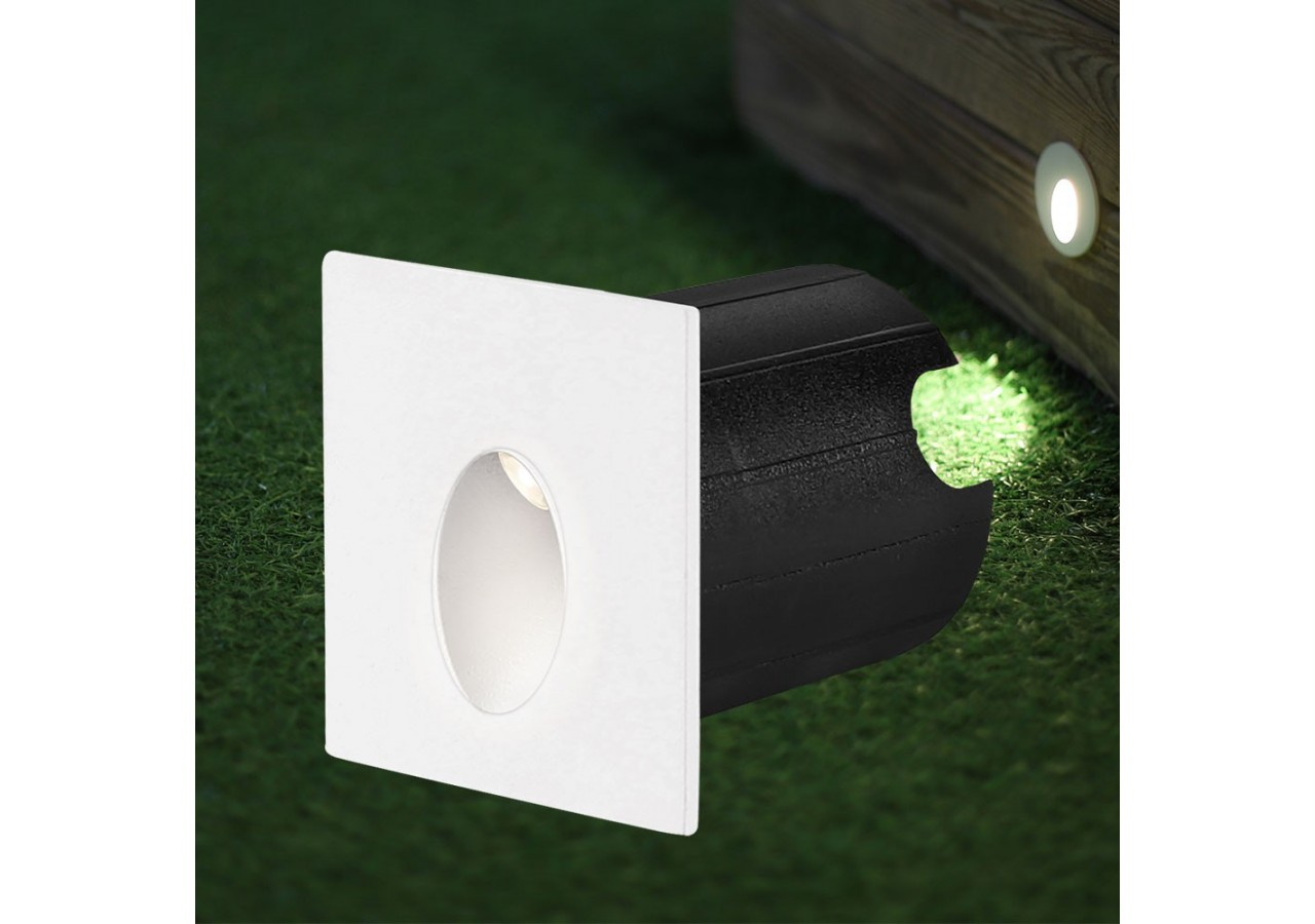 Éclairage mural LED 48mm Blanc, 240 lm, Blanc Chaud - BG38-02300 - Braytron