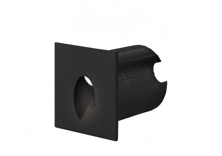 Éclairage mural LED 48mm Noir, 240 lm, Blanc Chaud - BG38-02301 - Braytron