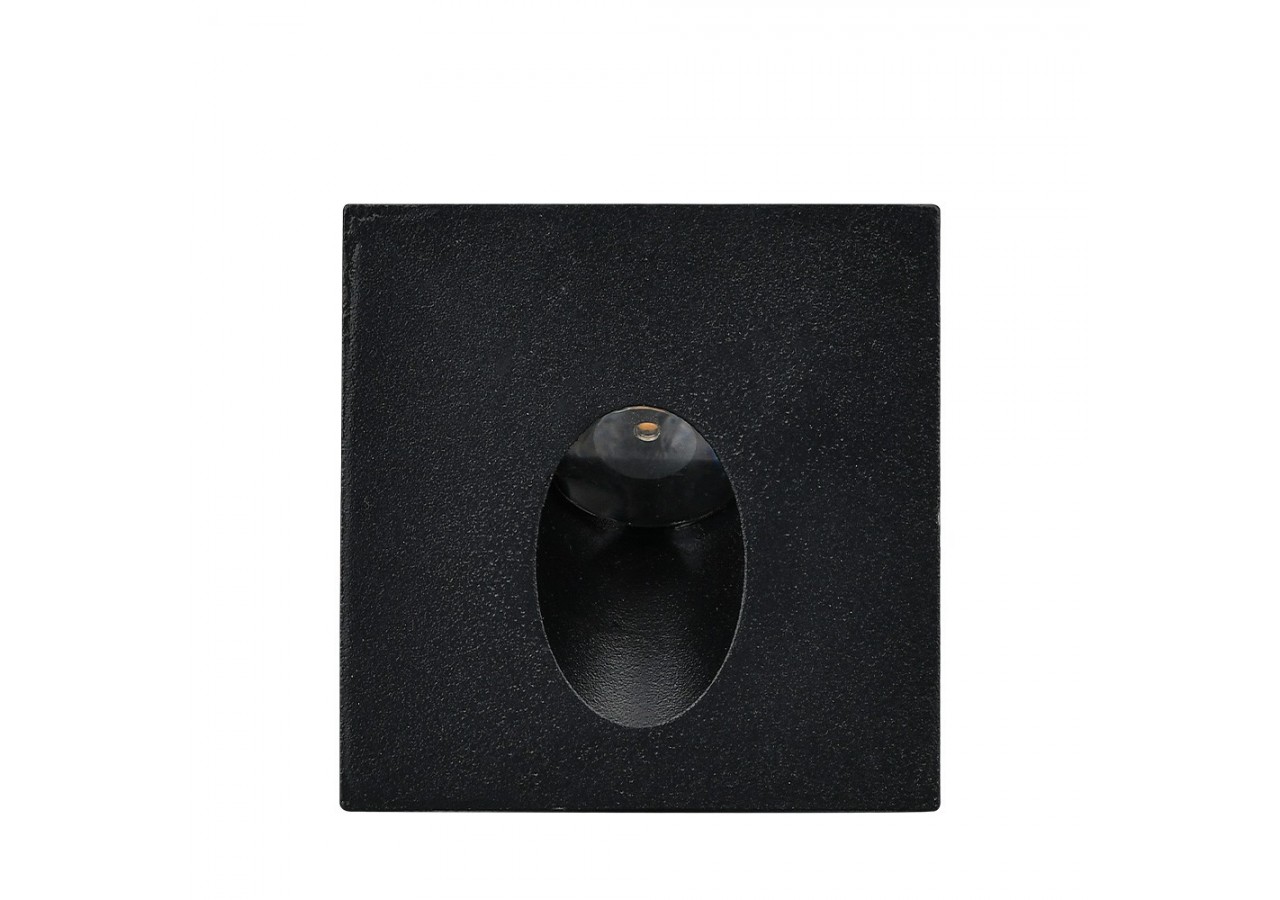 Éclairage mural LED 48mm Noir, 240 lm, Blanc Chaud - BG38-02301 - Braytron