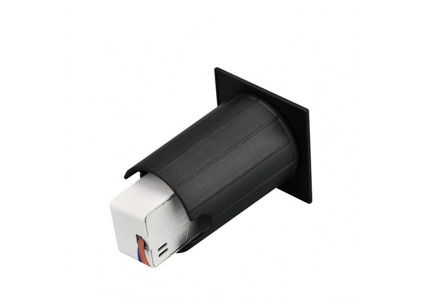 Éclairage mural LED 48mm Noir, 240 lm, Blanc Chaud - BG38-02301 - Braytron