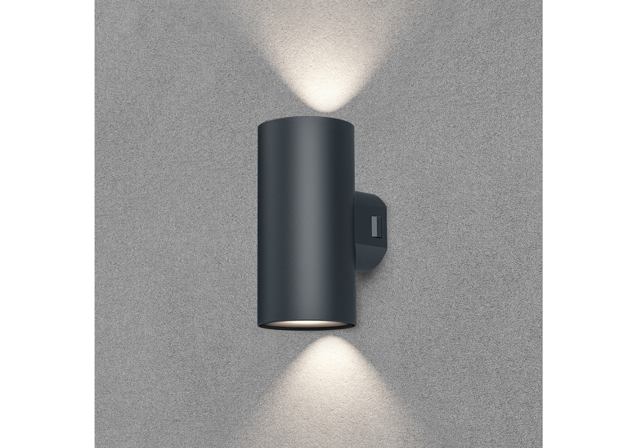 Éclairage mural LED 78mm Gris, 1780 lm - BG38-02582 - Braytron