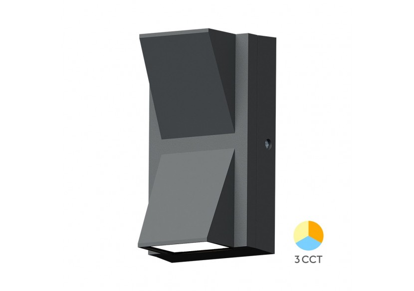 Éclairage mural LED 143mm Gris, 1200 lm - BG38-02782 - Braytron