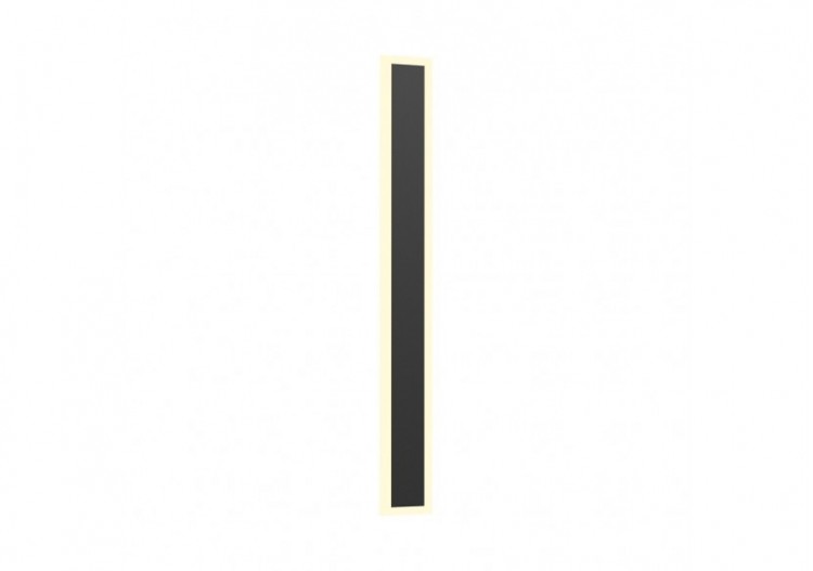 Éclairage mural LED 720mm Noir, 1860 lm, Blanc Chaud - BG38-03501 - Braytron