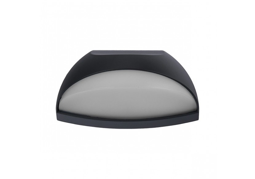 Éclairage mural LED 160mm Gris, 600 lm, Blanc Chaud - BG40-00502 - Braytron