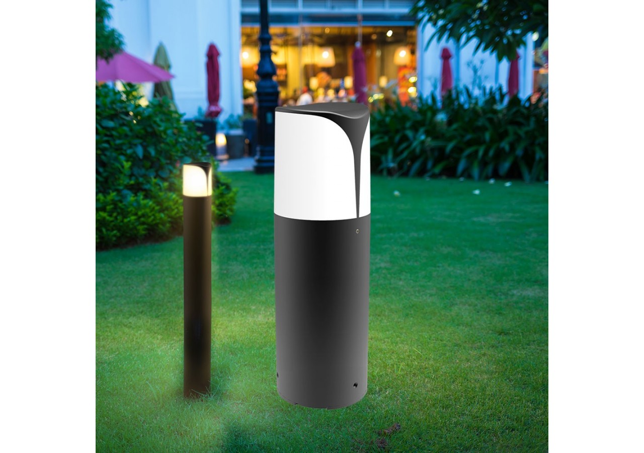 Borne lumineuse Grise, E27 - BG43-04102 - Braytron