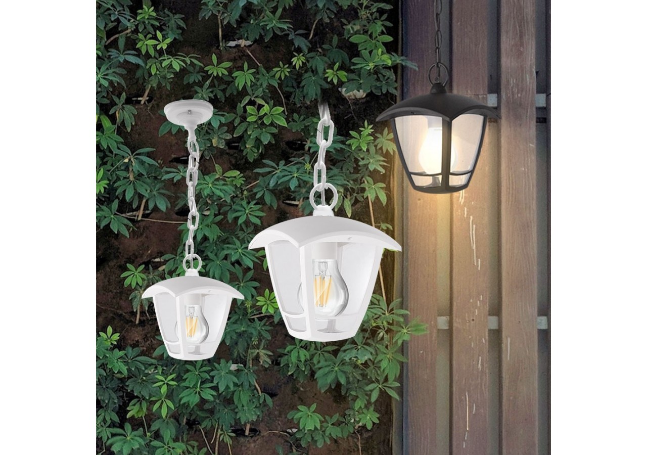 Éclairage mural 164mm Blanc, E27 - BG44-00600 - Braytron