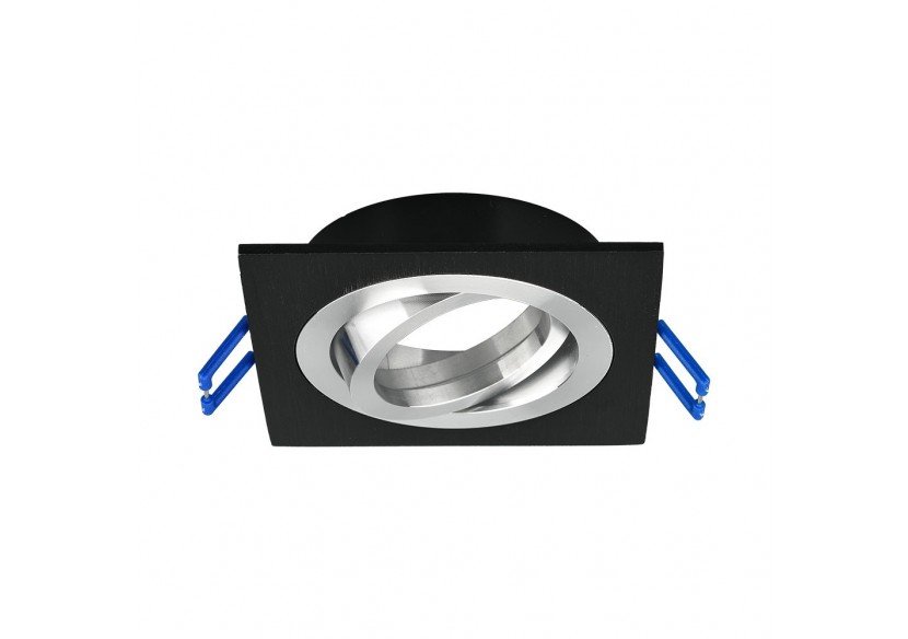 Spot encastré 92mm Noir / Argent - BH03-00111 - Braytron