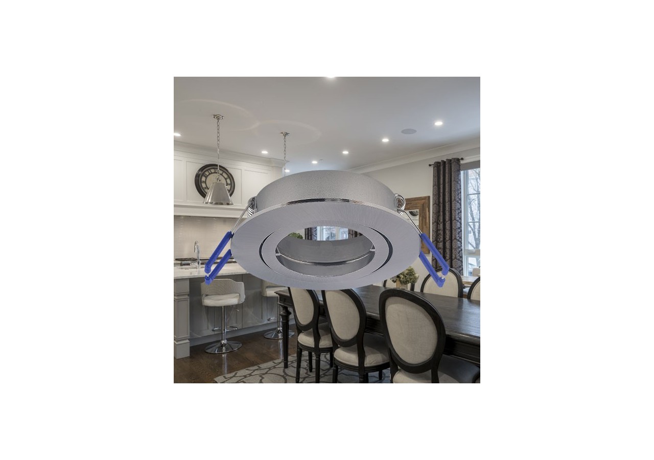 Spot encastré 82mm Nickel - BH03-02014 - Braytron