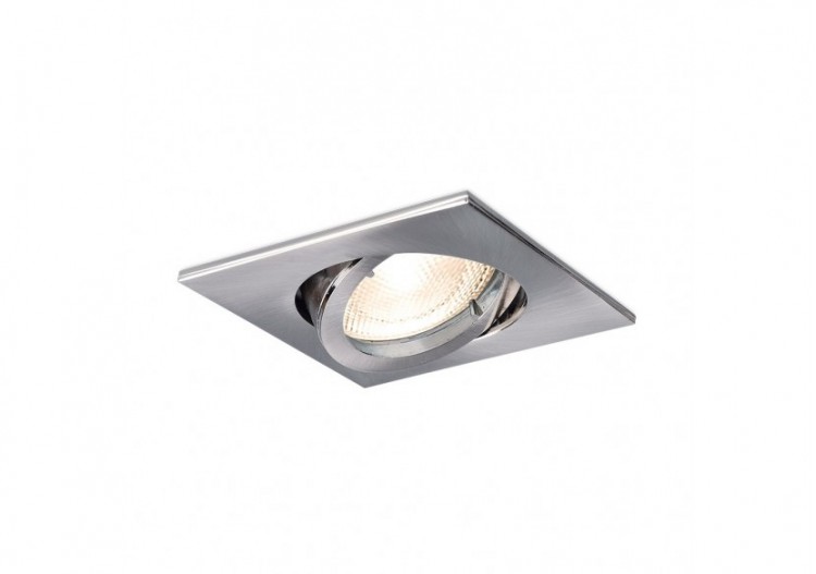 Spot encastré 82mm Nickel -...