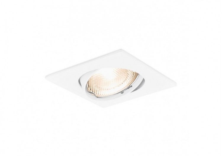 Spot encastré 82mm Blanc -...