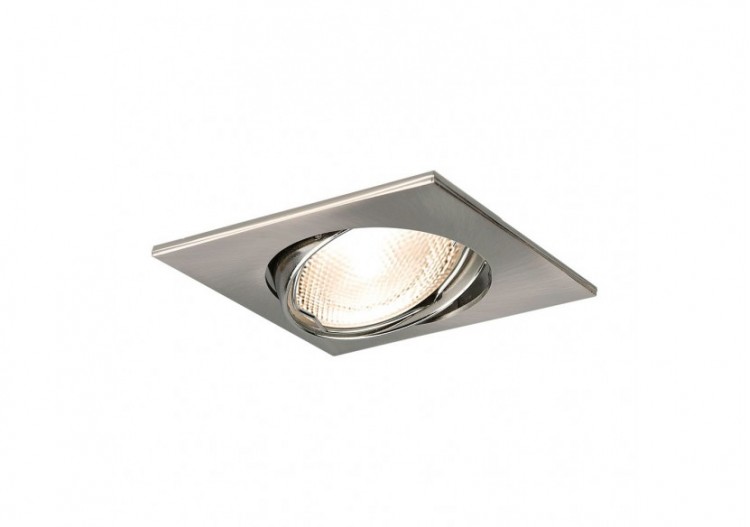 Spot encastré 82mm Nickel -...