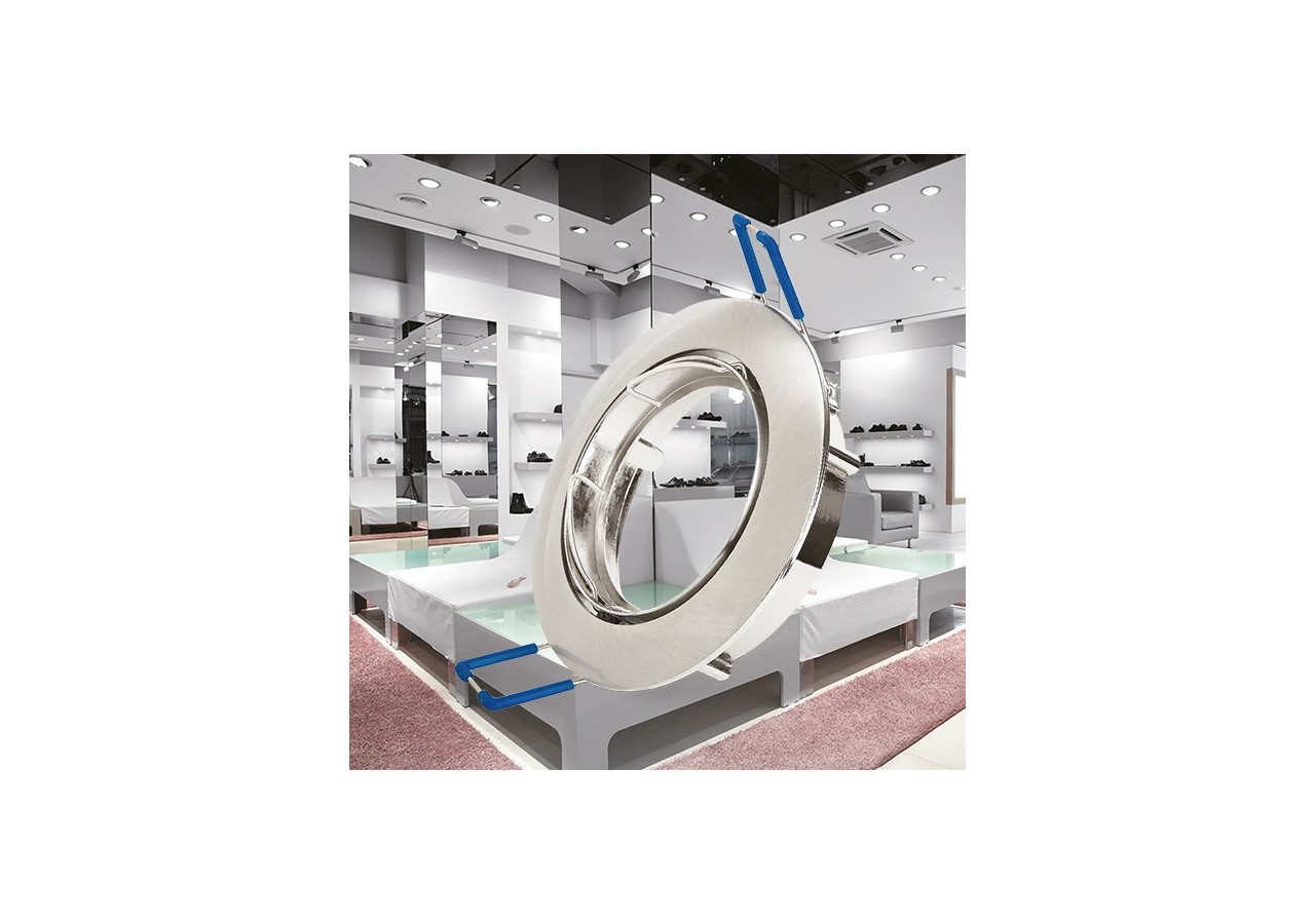 Spot encastré Nickel - BH03-02074 - Braytron