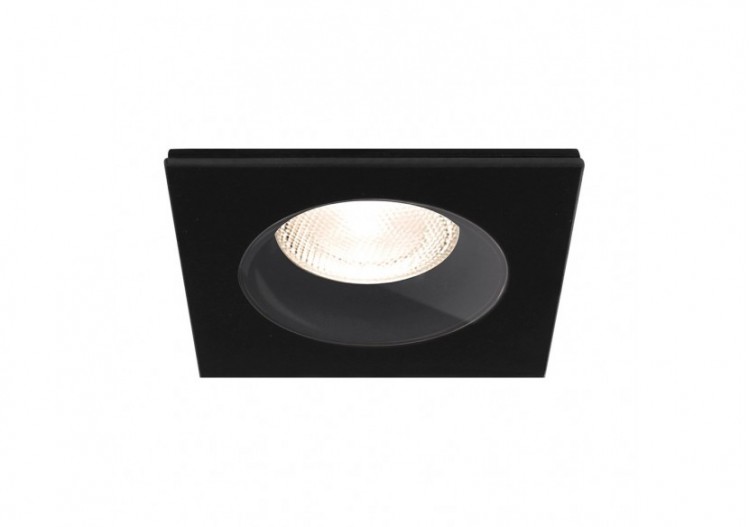 Spot encastré 89mm Noir -...