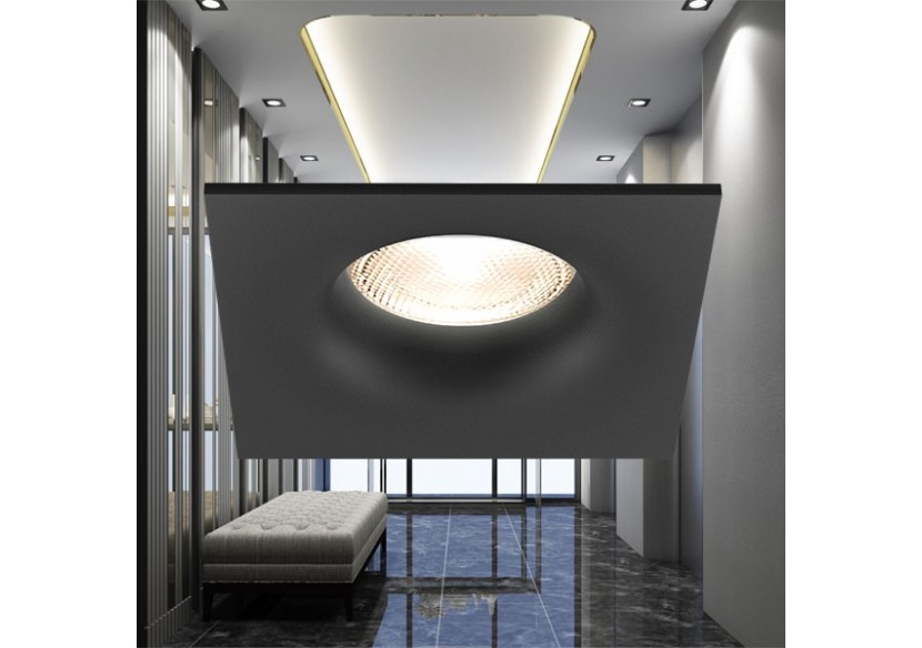 Spot encastré 89mm Noir - BH03-04041 - Braytron