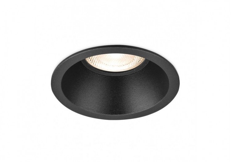 Spot encastré 86mm Noir -...