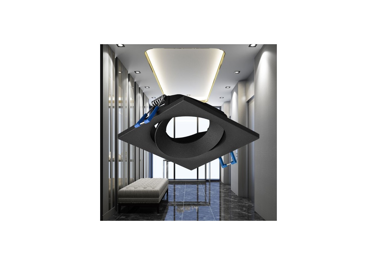 Spot encastré 90mm Noir - BH03-04131 - Braytron