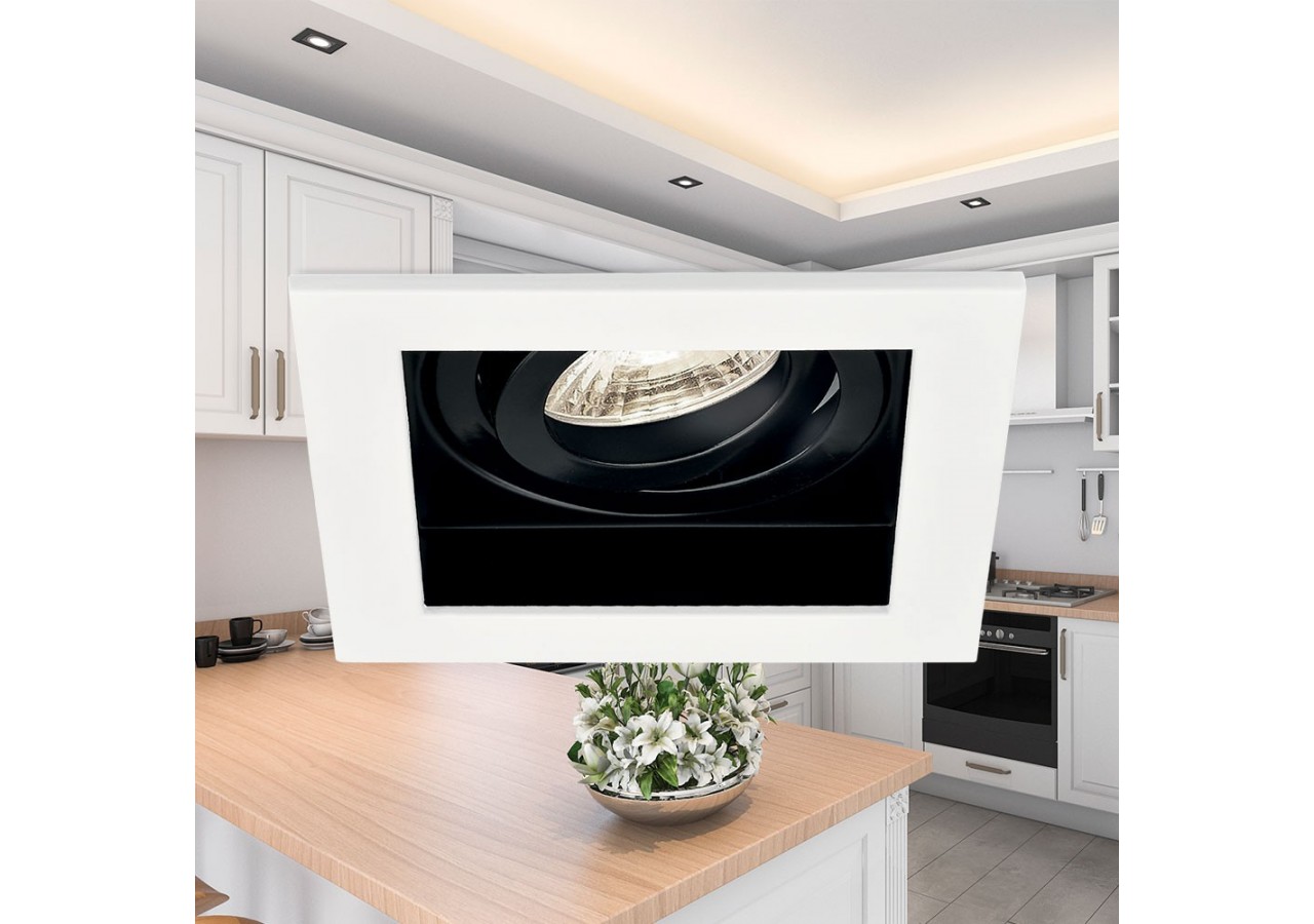 Spot encastré 100mm Blanc - BH03-05020 - Braytron