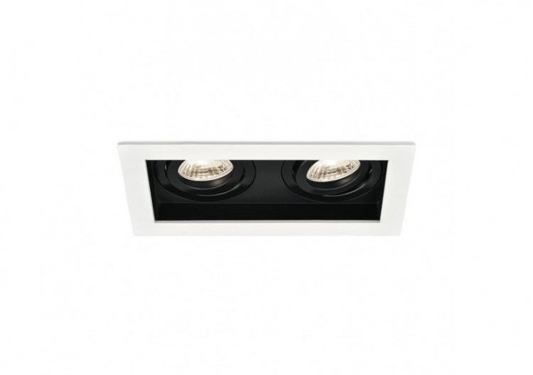 Spot encastré 185mm Blanc -...