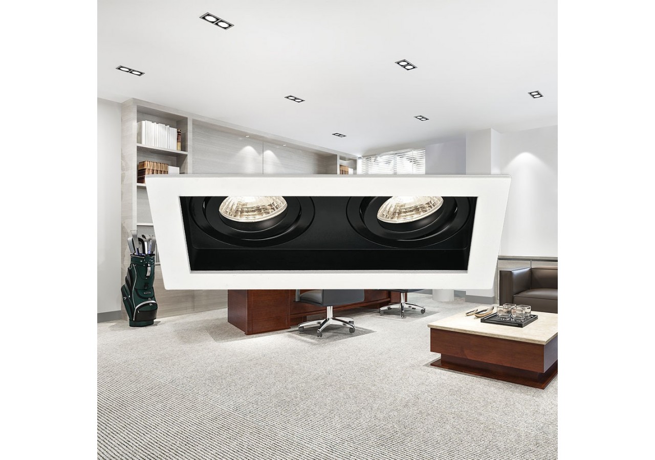 Spot encastré 185mm Blanc - BH03-05030 - Braytron