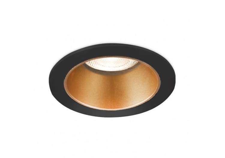 Spot encastré Noir-Or - BH03-05116 - Braytron