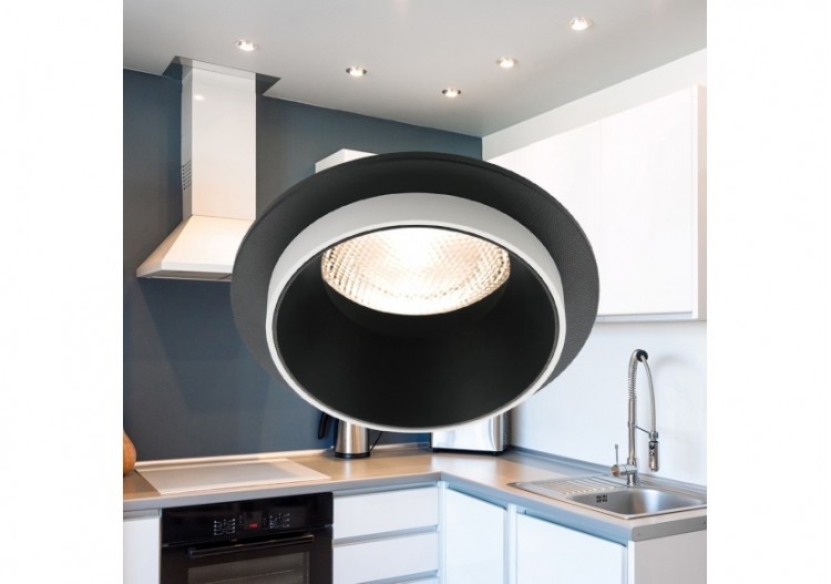 Spot encastré Noir-Blanc - BH03-06042 - Braytron 2