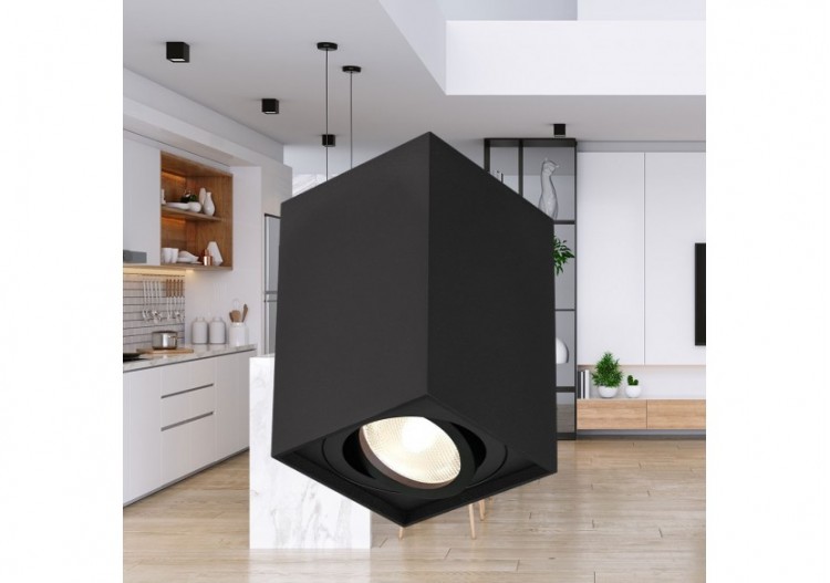 Spot 97mm Noir, GU10 - BH04-00211 - Braytron 2