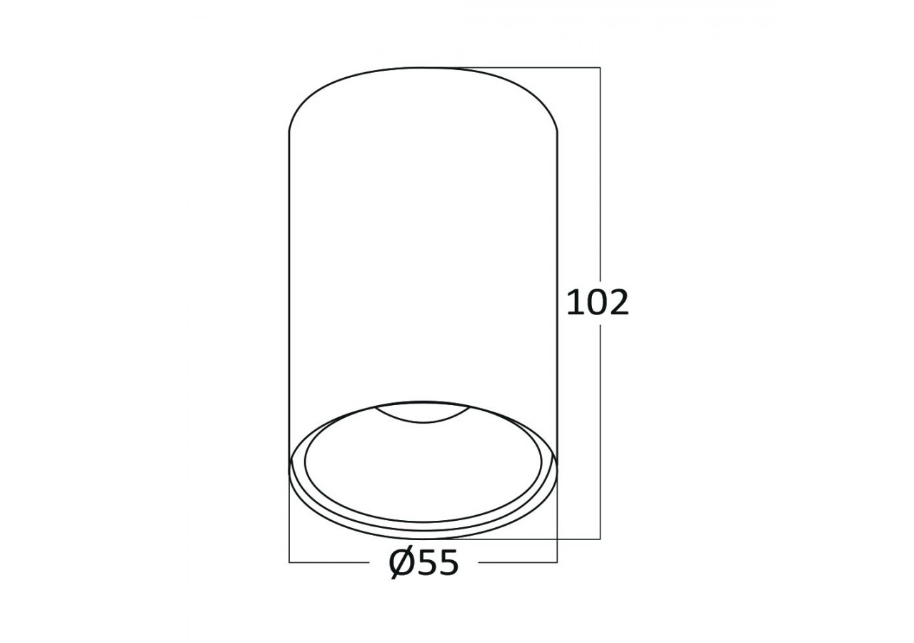 Spot Blanc, GU10 - BH04-00500 - Braytron