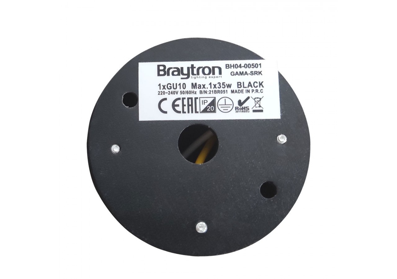 Spot Noir, GU10 - BH04-00501 - Braytron