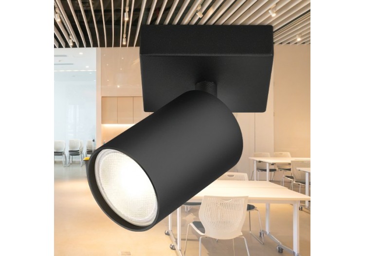 Spot 80mm Noir, GU10 - BH04-00811 - Braytron 2