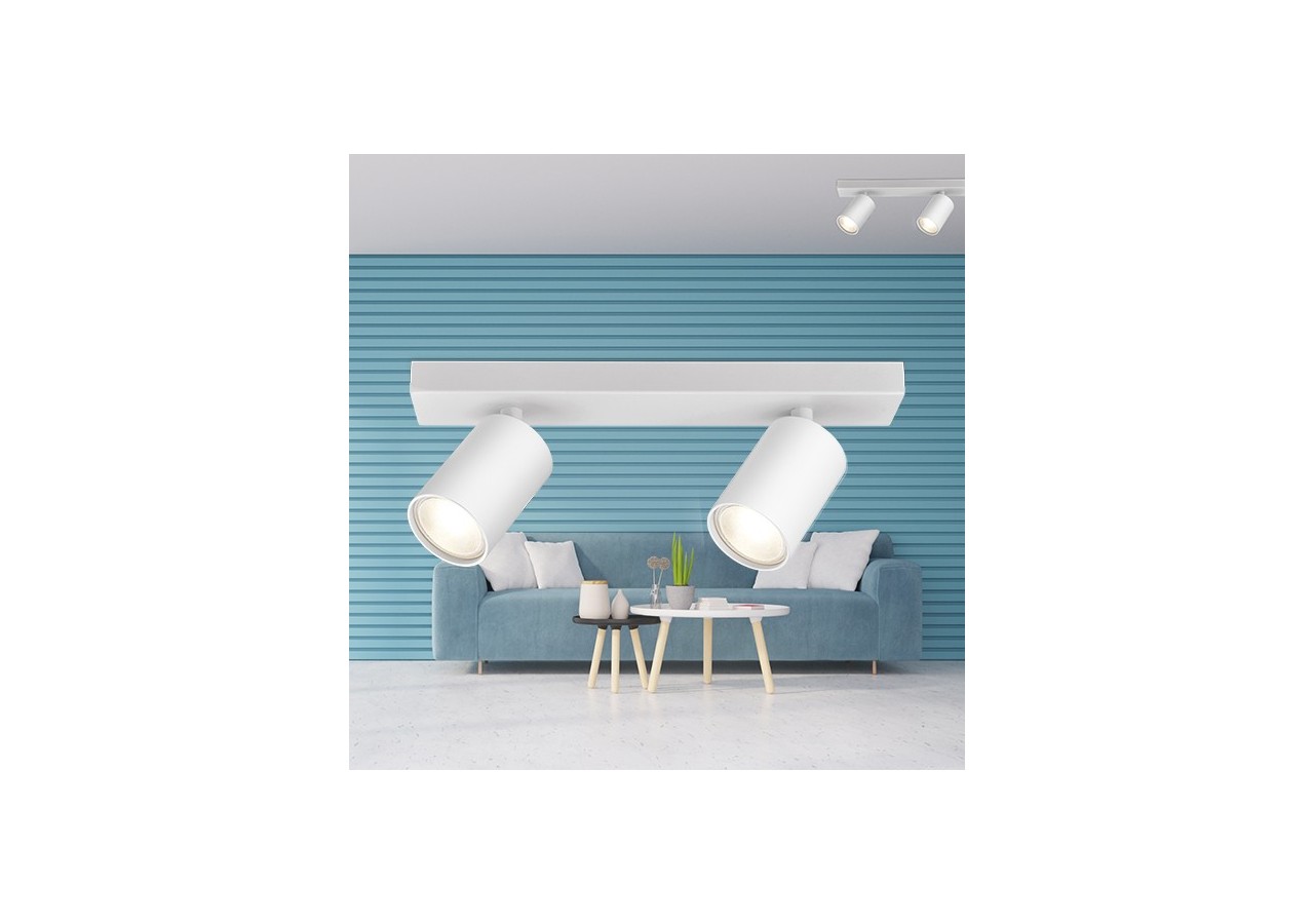 Spot 83mm Blanc, 2xGU10 - BH04-00820 - Braytron