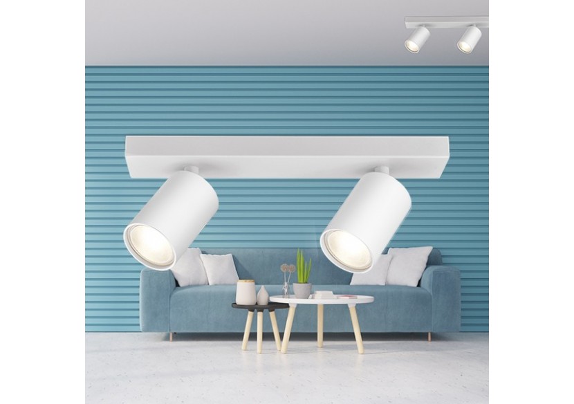 Spot 83mm Blanc, 2xGU10 - BH04-00820 - Braytron