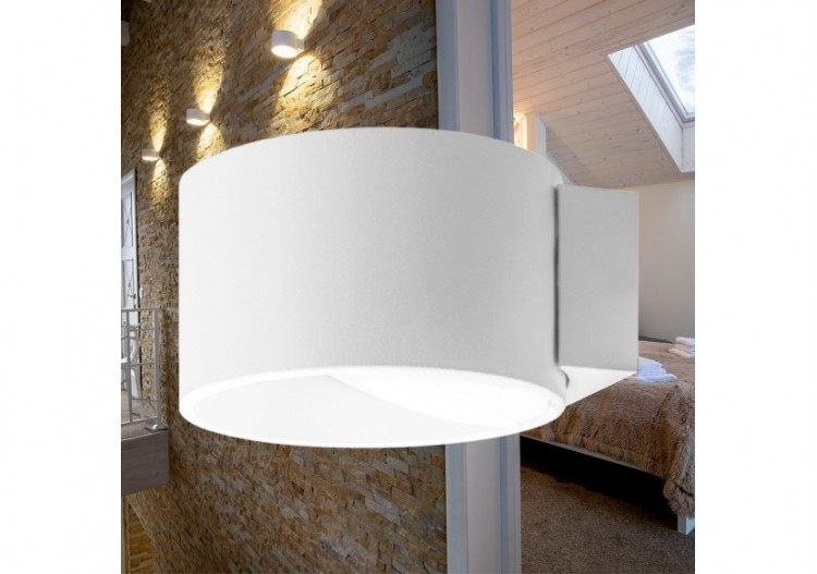 Éclairage mural LED 108mm Blanc, 520 lm, Blanc Chaud - BH07-03000 - Braytron 2