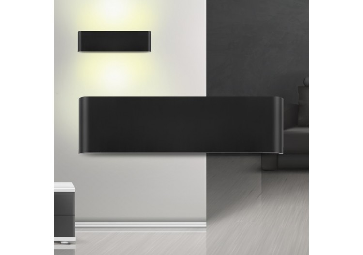 Éclairage mural LED 310mm Noir, 810 lm, Blanc Chaud - BH07-03301 - Braytron 2