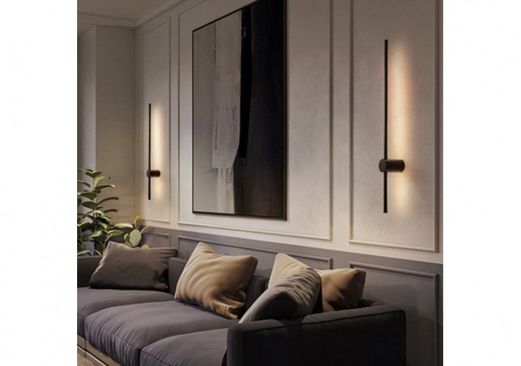 Éclairage mural LED Noir, 1160 lm, Blanc Chaud - BH07-04101 - Braytron 2