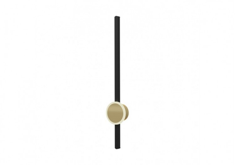 Éclairage mural LED 700mm Or / Noir, 1580 lm, Blanc Chaud - BH07-04206 - Braytron