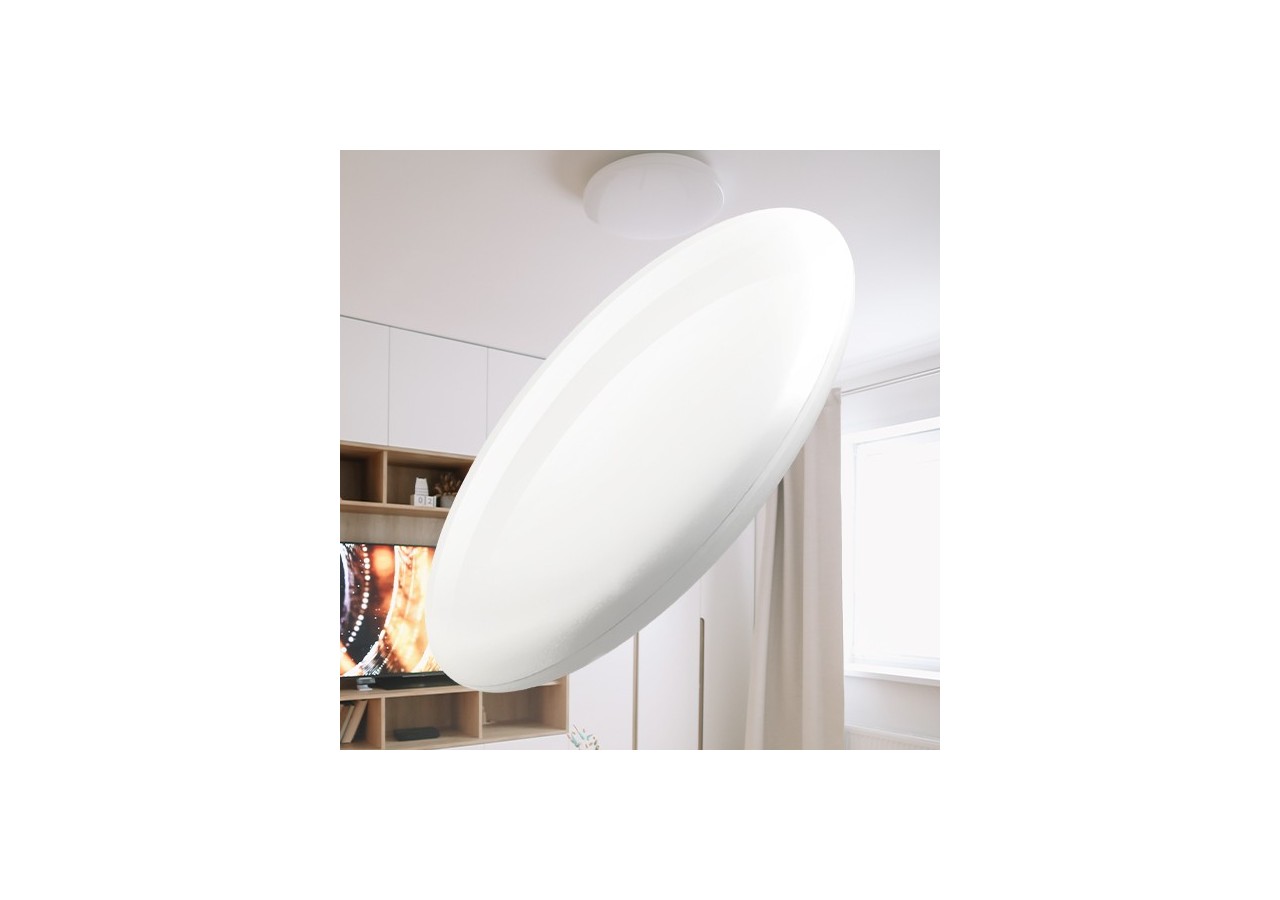 Plafonnier Jade LED Blanc, 1980 lm, Blanc froid - BH15-02130 - Braytron