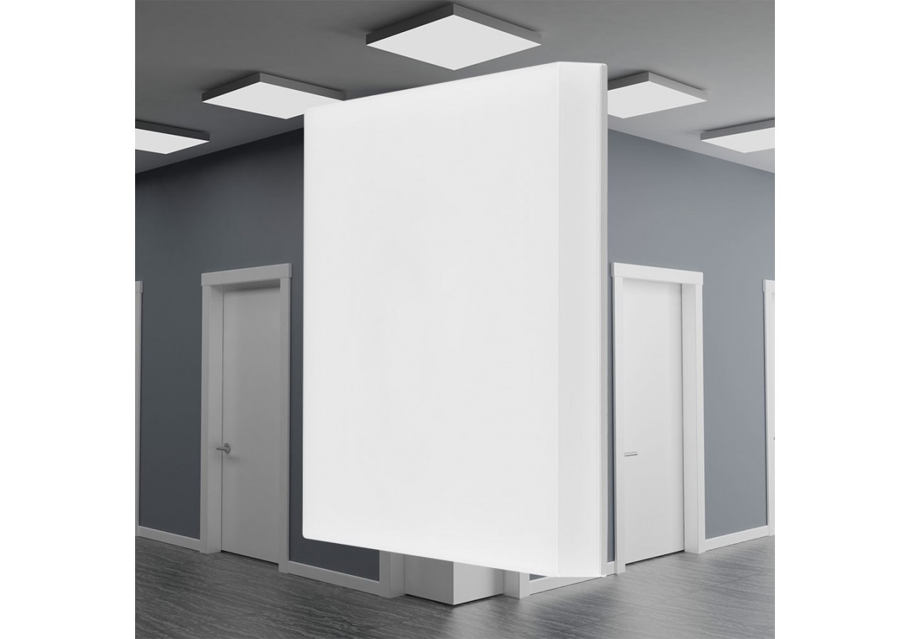 Plafonnier Jade LED 260mm Blanc, 1980 lm, Blanc froid - BH15-03130 - Braytron