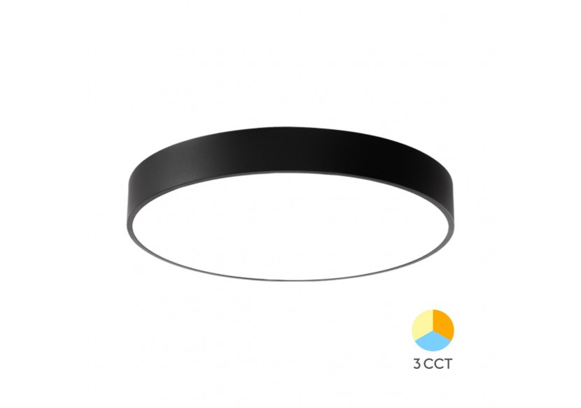 Plafonnier Blade LED Noir, 3680 lm - BH16-04181 - Braytron