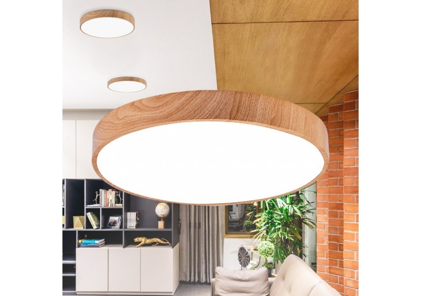 Plafonnier Blade LED Wooden, 3680 lm - BH16-04187 - Braytron