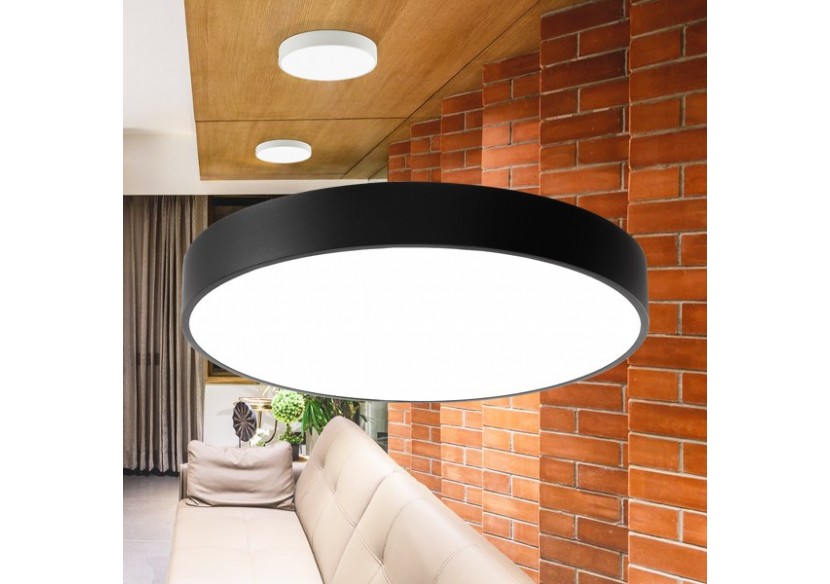 Plafonnier Blade LED Noir, 4650 lm - BH16-04281 - Braytron