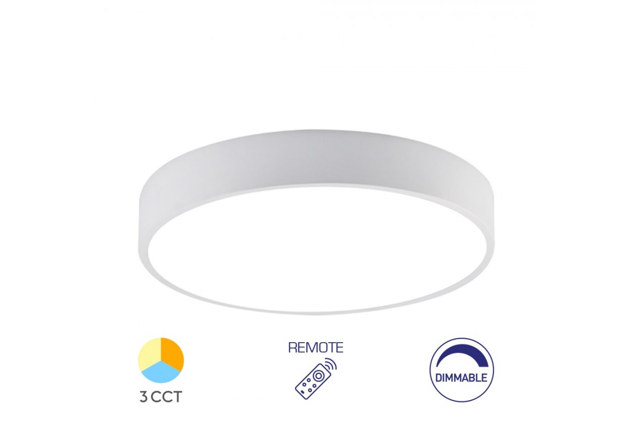 Plafonnier Blade LED Blanc, 4650 lm - BH16-04290 - Braytron