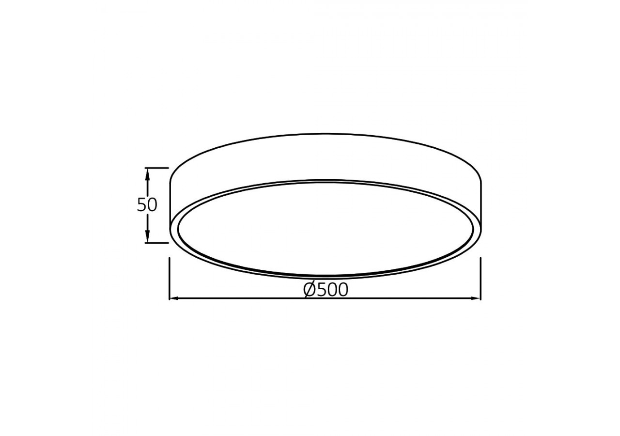Plafonnier Blade LED Noir, 4650 lm - BH16-04291 - Braytron